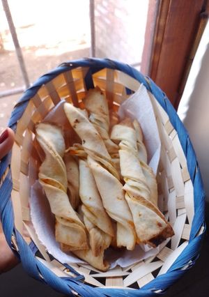 Una foto de Grisines sabor pizza