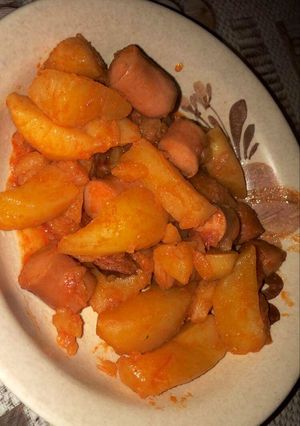 Paprikás krumpli🥔🥣🥳 recept fotója