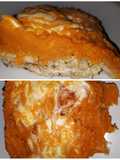 Timbal de pescado con calabaza