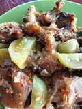 Ikan Asap Tumis Tomat Hijau