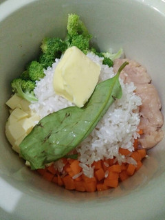 Foto resep Bubur Ayam Brokoli Tofu (MPASI-9mos)