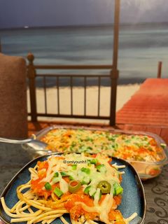 صورة لوصفة 144 بيتزا الإسباغيتي 🍕🍜🇮🇹