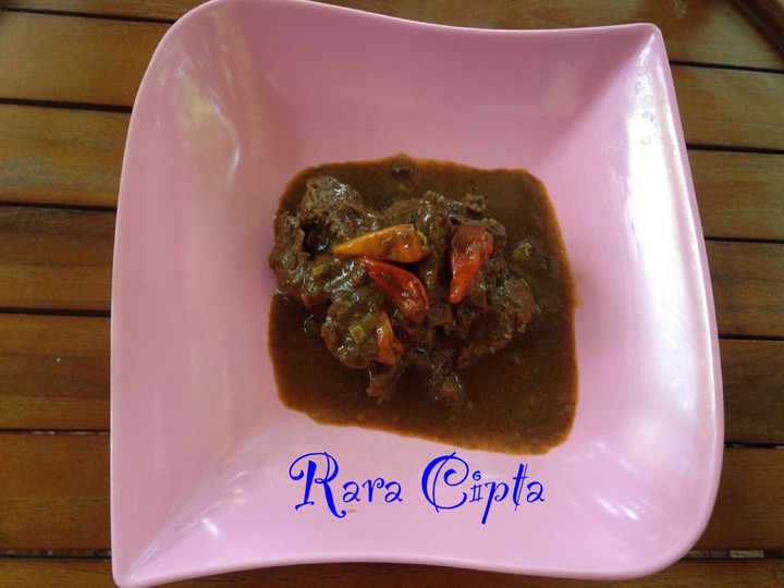 Wajib coba! Bagaimana cara memasak Rendang Daging Sapi Bumbu Bamboe Simple yang gurih