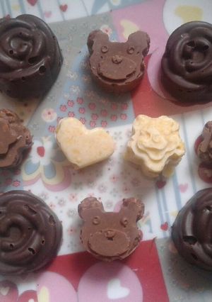 Foto principal de Bombones de chocolate y copos de maíz