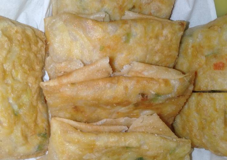 Martabak Mie Dibalut Lumpia