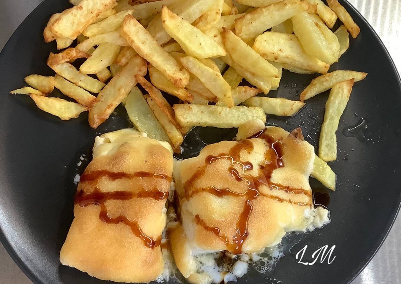 Bacalao con mahonesa de ajo