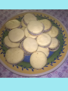Una foto de Alfajores de maicena