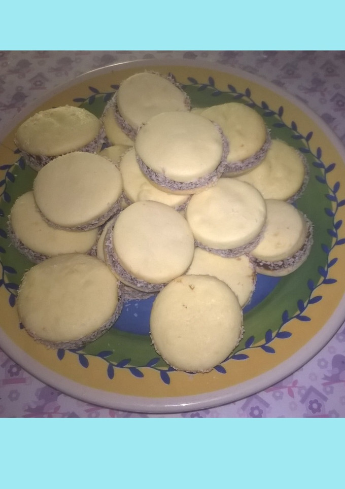 Una foto de Alfajores de maicena