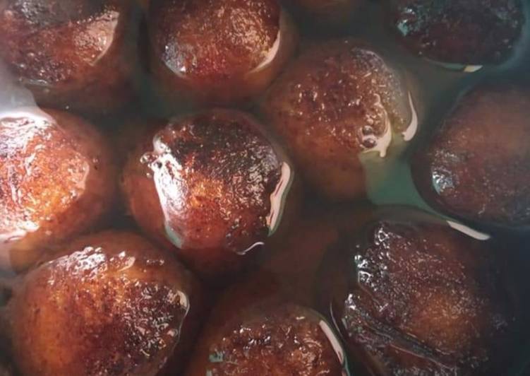 Sweet potato gulab jamun