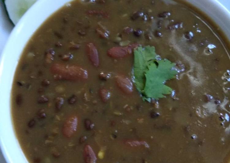 Recipe of Ultimate Dal Makhani(without makhan&amp;oil)