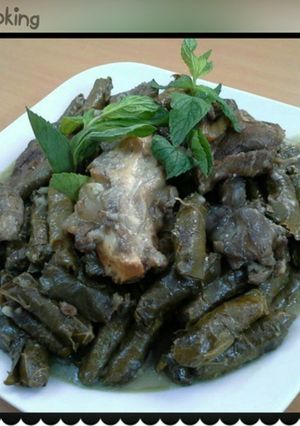 صورة لوصفة ورق عنب بلحمة