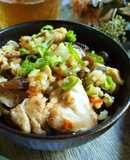 【清冰箱料理】雞肉雜炊飯