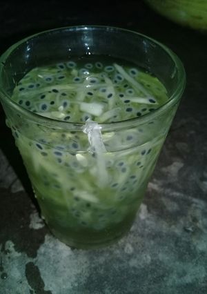 Foto resep Es TIMUN Selasih 😋 #SiapRamadhan