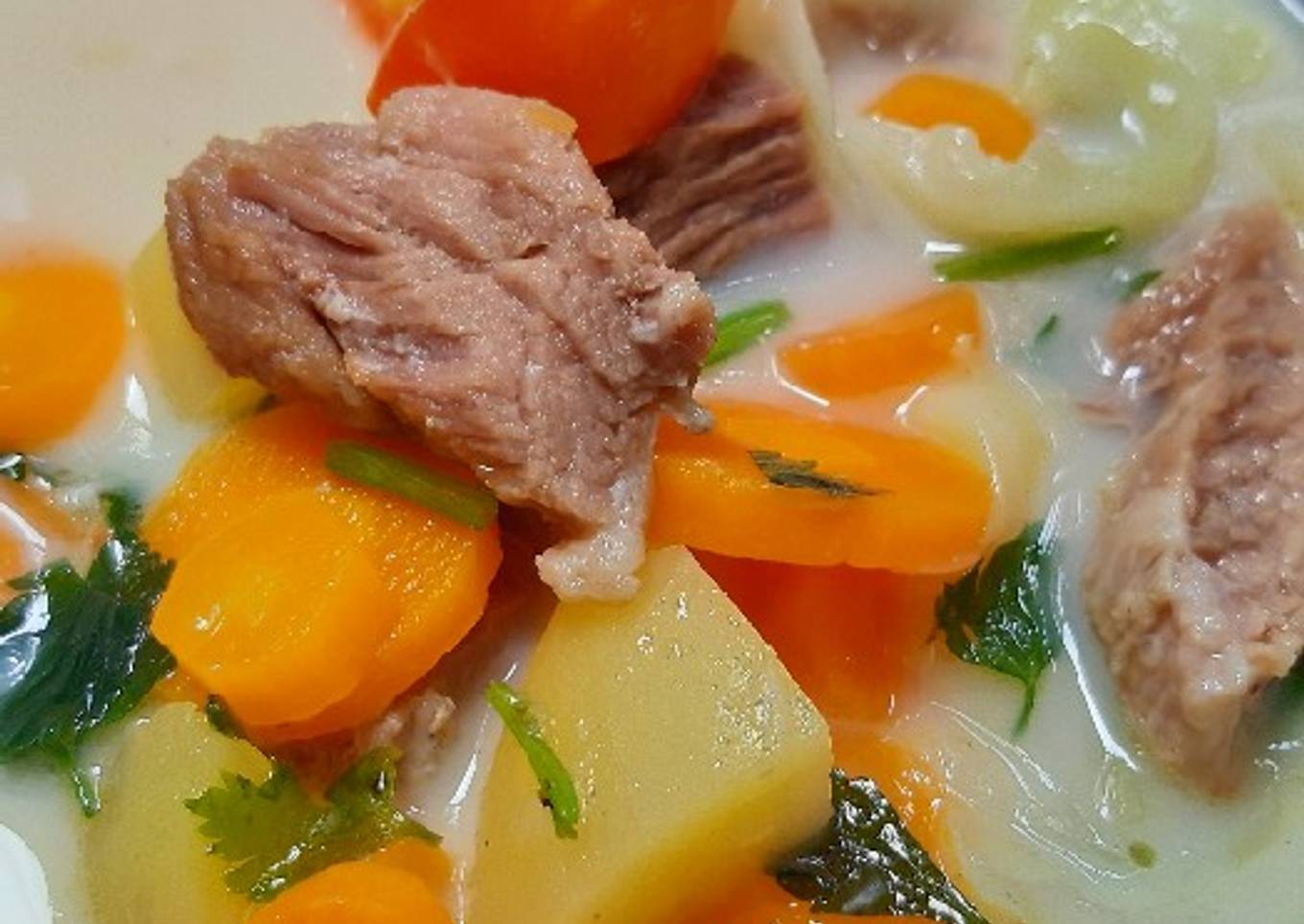 Resep Sop Daging Susu Anti Gagal