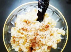 Una foto de Arroz con leche tradicional