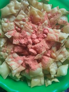 Foto resep 10.kripik pangsit