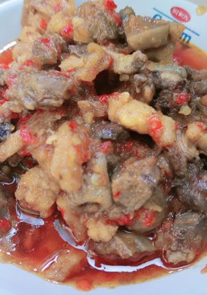 Foto resep Ati Ampela Orek Pedas Manis