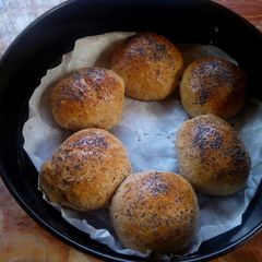A picture of Brown buns.