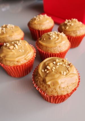 Foto de Muffin de Amendoim e Doce de Leite