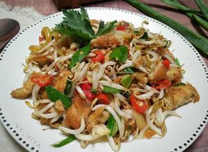Foto resep DADAR TELUR Cah Toge versi Pedas Gurih