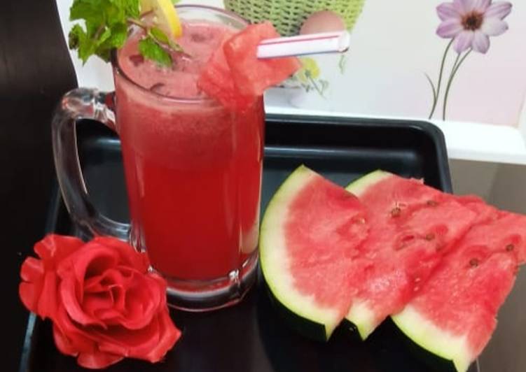 How to Cook Speedy Watermelon margarita 🍉🍉