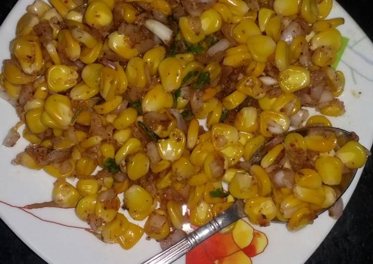 Simple Way to Prepare Any-night-of-the-week Yummy sweet corn chat