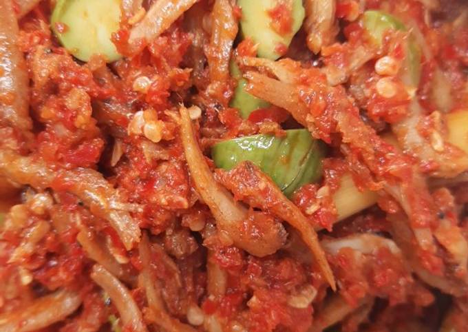 Sambal teri simple #PekanPosbar_Sambal Nusantara