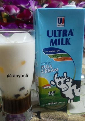 Foto resep 3. Fresh milk brown sugar with boba
