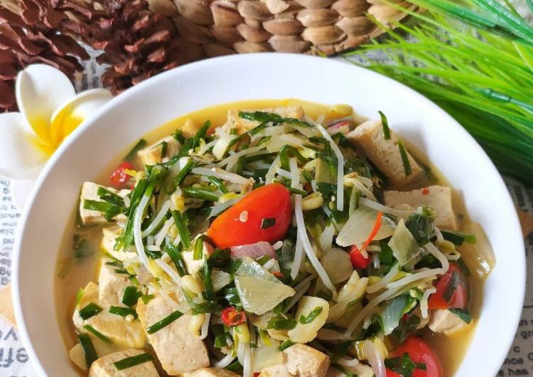 Tumis Tahu Toge Kucai Tumis Tahu Toge Kucai