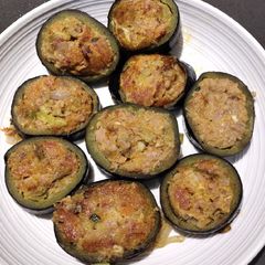 A picture of Stuffed Eggplant.