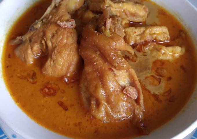 Semur Ayam Tahu