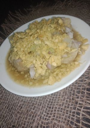 A picture of Batan papdi.