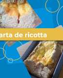 Tarta dulce de ricotta rústica🍹