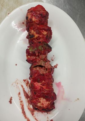 A picture of Chukandaari paneer tikka.