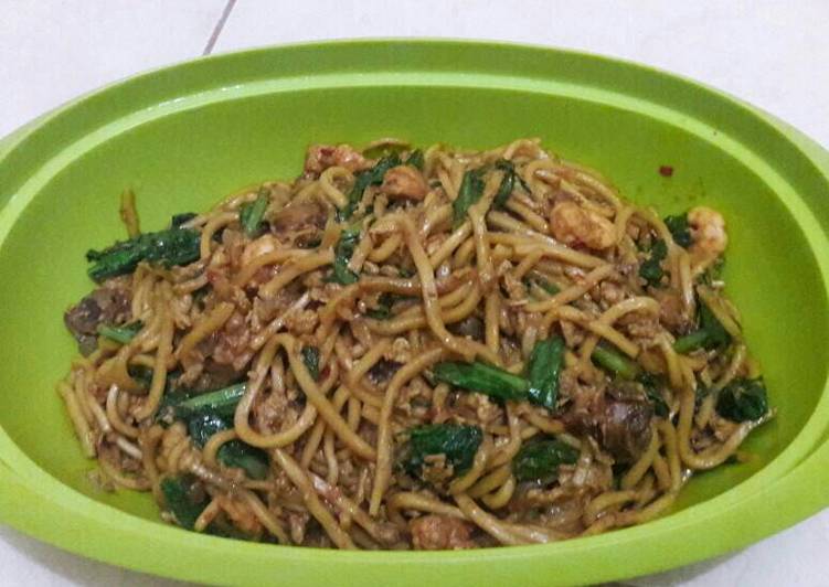 Mie Hok Kian goreng seafood