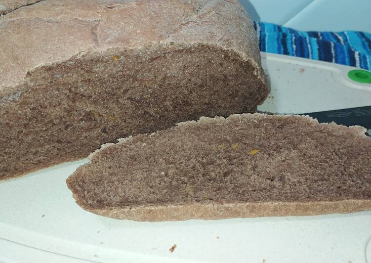 Pan de chocolate y naranja