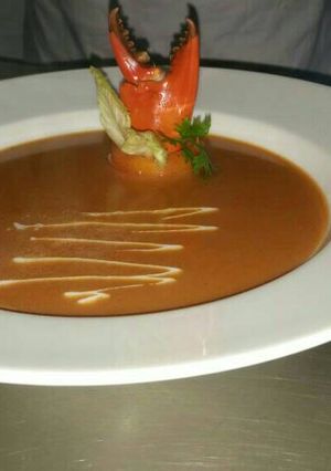 A picture of Crab Bisque.