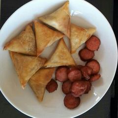 A picture of Quick lunch snack.