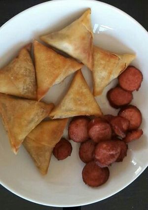 A picture of Quick lunch snack.
