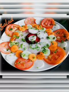 A picture of Vegetables Salad.
