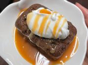 A picture of heavy cream pudding
