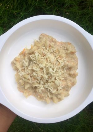Foto resep Mpasi (10+) - Fusilli Carbonara