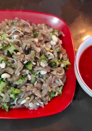 Foto resep Mitiau atau laksa goreng