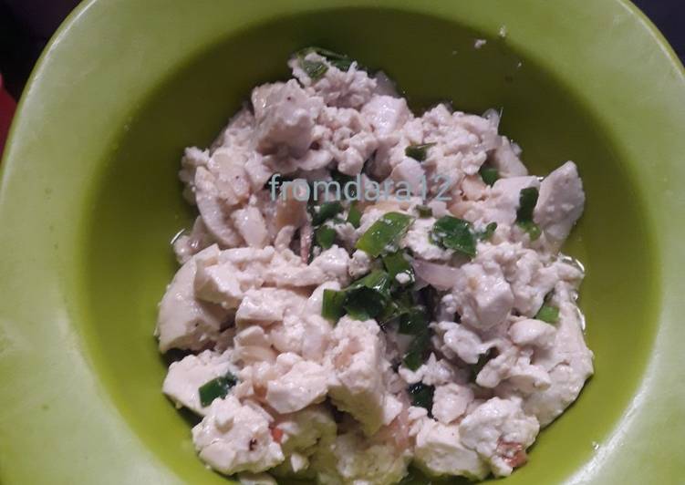 Orek Tahu Simpel