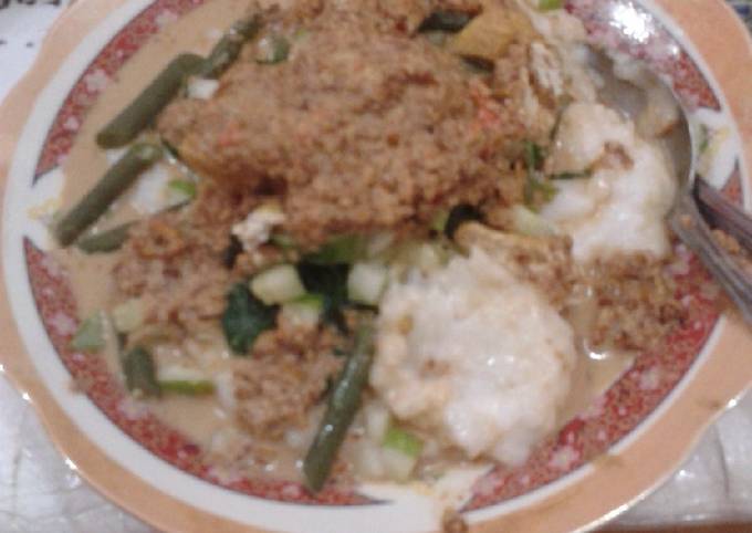 Resep Bubur Kacang Pedas / Rojak Tajin