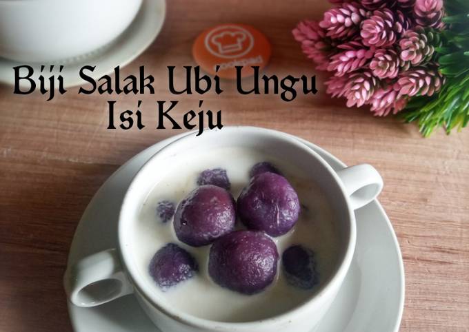 Biji Salak Ubi Ungu isi keju