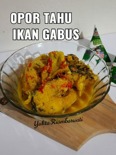 Foto resep 104. Opor Tahu Ikan Gabus