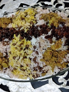 عکسی از دستور عدس پلو