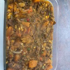 A picture of Pumpkin porridge.