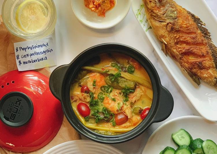 Bagaimana Udang Masak Lemak Cili Padi Negeri Sembilan Phopbylinimohd Menuberbuka Malaysian Food